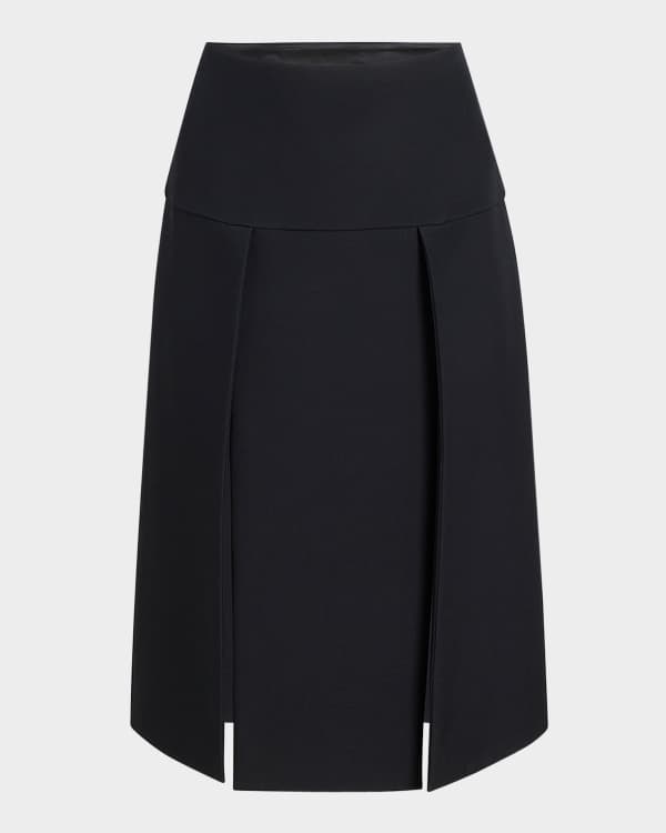 Jason Wu Collection Tie Dye Pleated Midi Skirt Neiman Marcus