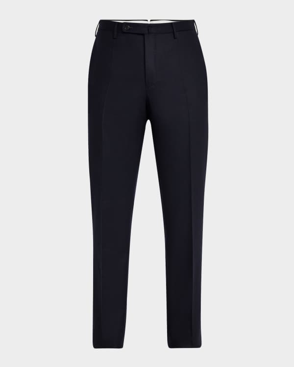 パンツ 90s Zanella by Neiman Marcus wool slacks Zanella Men's Parker New Basic Wool Pants | Neiman Marcus