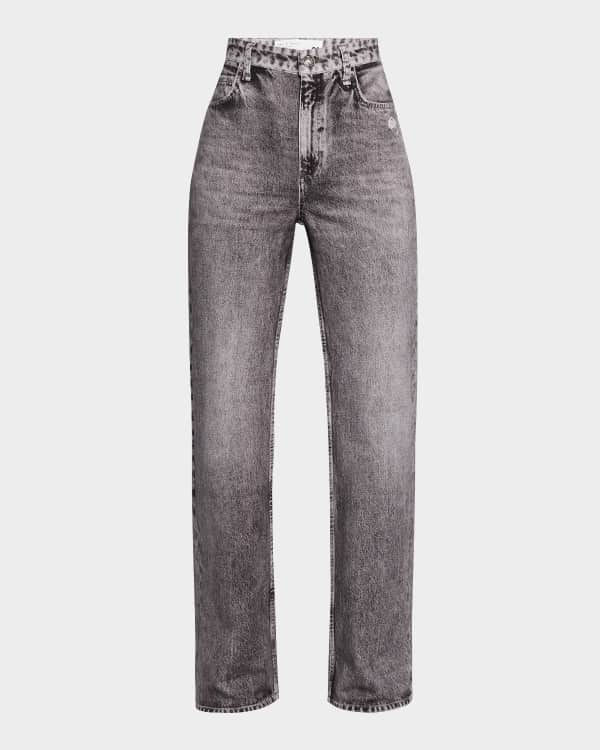 RE/DONE 70s Straight Leg High Rise Jeans | Neiman Marcus