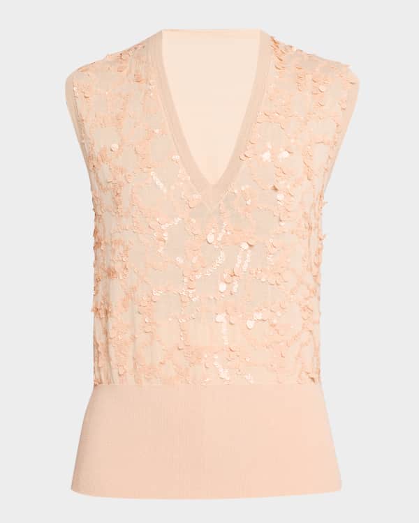 Neiman marcus sequin tops store