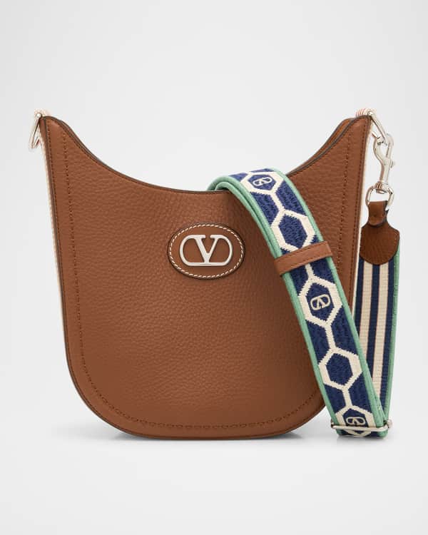 Valentino Garavani Rockstud Mini Vitello Stampa Leather Hobo Bag | Neiman  Marcus