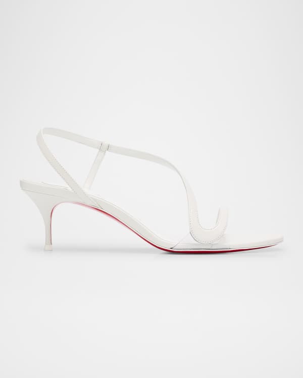 【THE ROW】Combo Kitten Heel in Silk THE ROW Silk Kitten-Heel Slide Sandals | Neiman Marcus