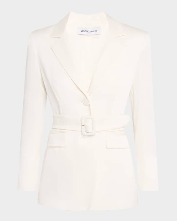 Eleventy Double-Breasted Linen Blazer | Neiman Marcus
