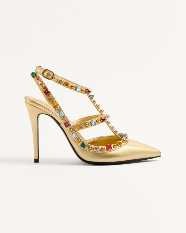 Valentino rockstud mid heel on sale