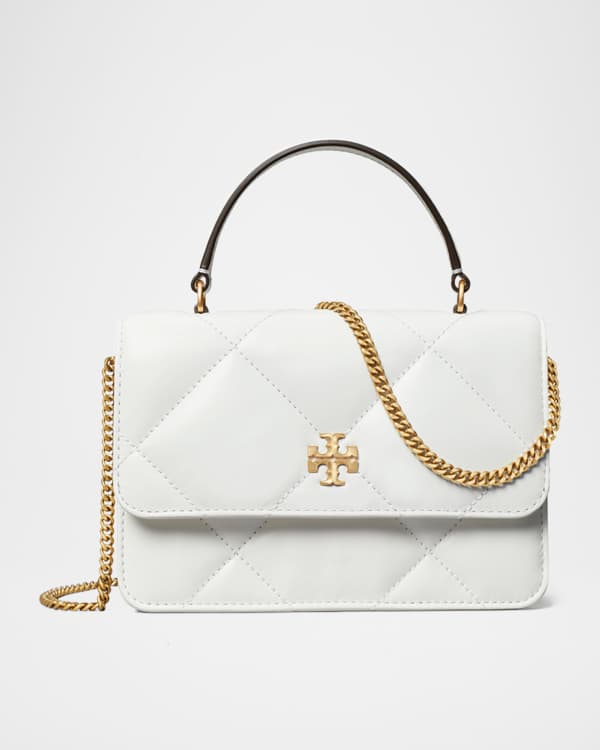Tory Burch Lee Radziwill Small Whipstitch Double Shoulder Bag Neiman Marcus