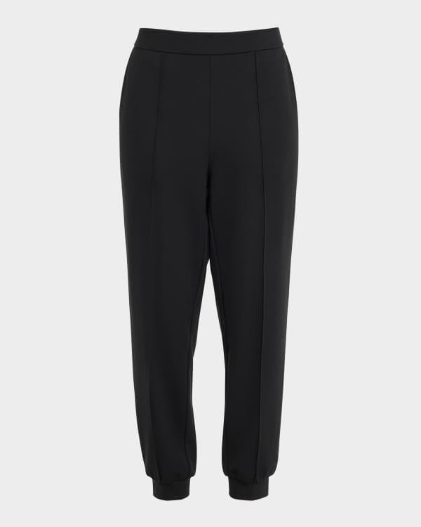 Eileen Fisher Plus Size Velvet Side Stripe Terry Track Pants Neiman Marcus