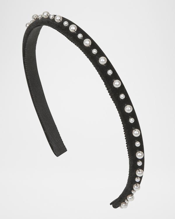 Jennifer Behr Lorelei Silk Faille Braided Headband | Neiman  display picture 1