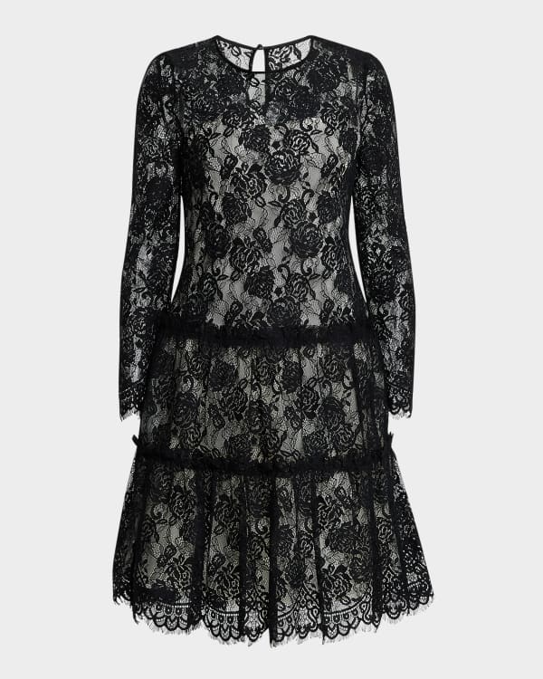 Nightcap long sleeve lace dress top