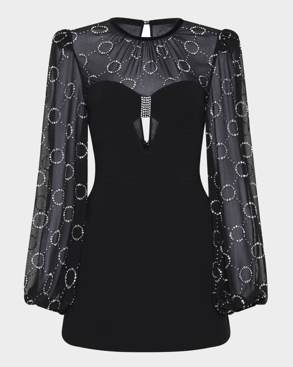 新作【Rebecca Vallance】Diana bow-detail sequined minidress Diana Bow Mini Dress – Rebecca Vallance