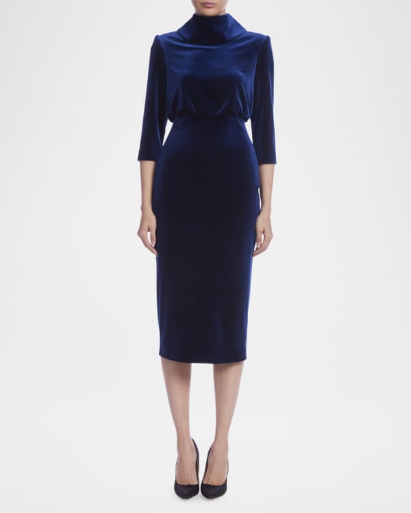 Envelope collar dress deals