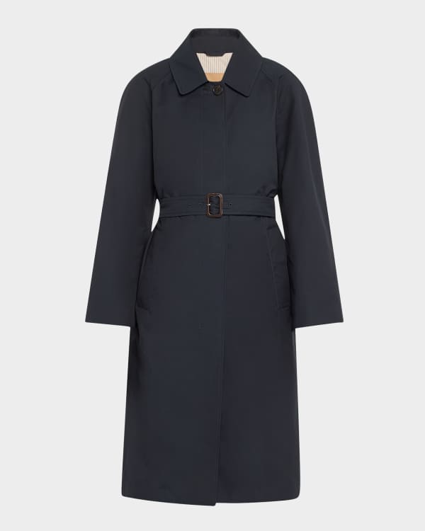 コート Max Mara SS24 'Calao' trench coat (CALAO 010) Max Mara Calao Long Denim Trench Coat | Neiman Marcus
