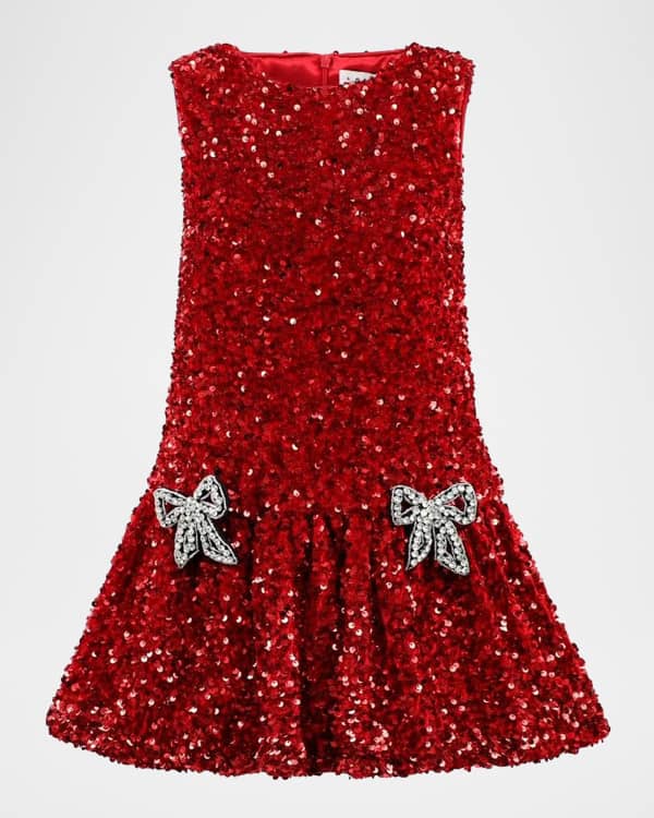 rachel riley sequin dress 3D Sequin Party Dress 4y