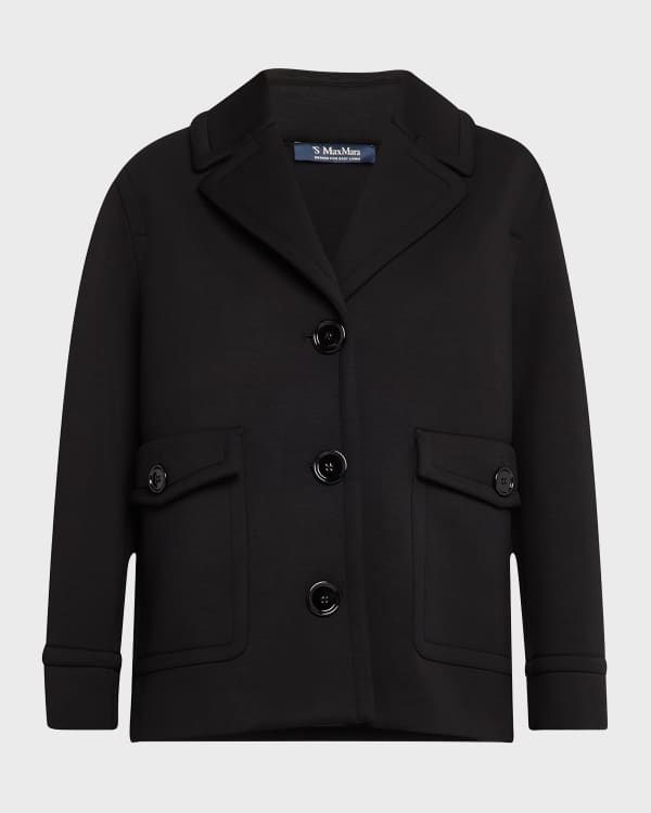 Tailored Single-Breasted Wool And Mohair Brown Jacket main image 1