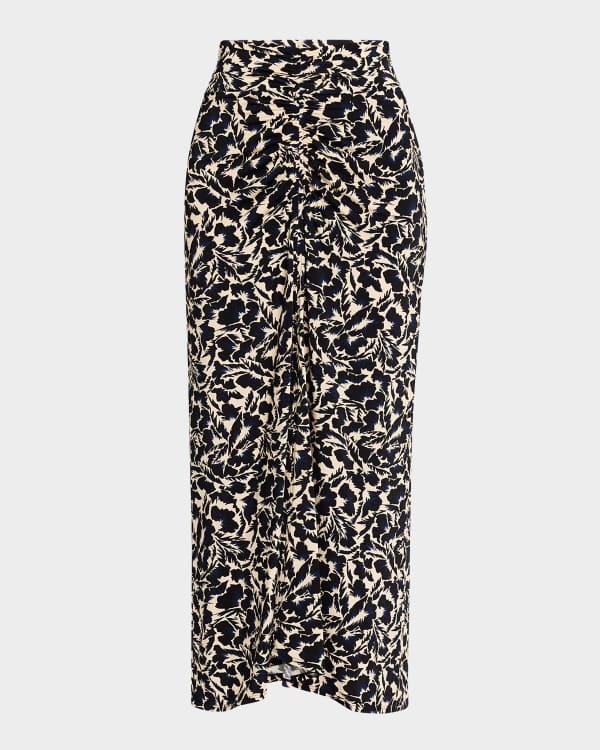 MIDI ROUND SKIRT ALBERTO LAKE