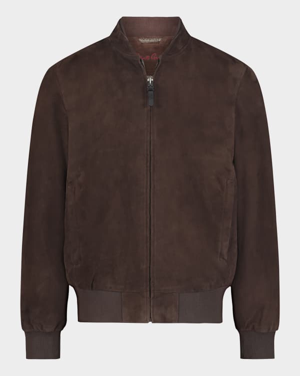 Emporio armani suede jacket store