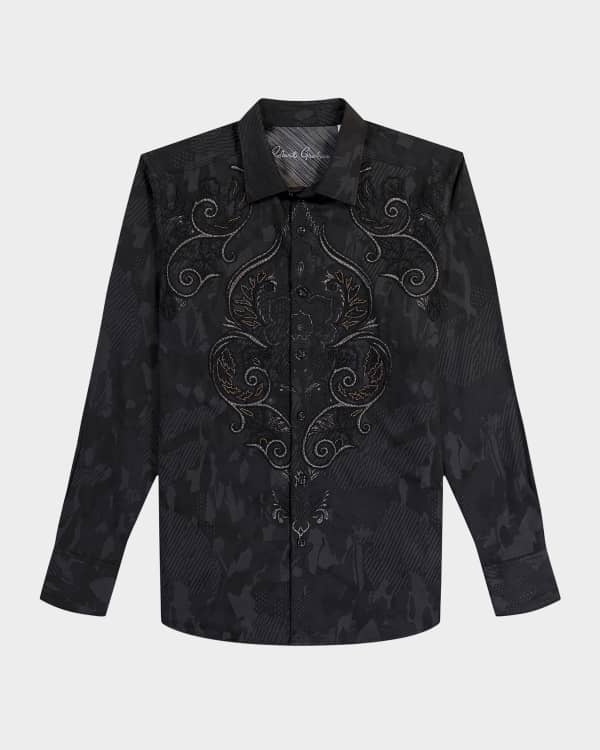 Versace men's dress shirt outlet