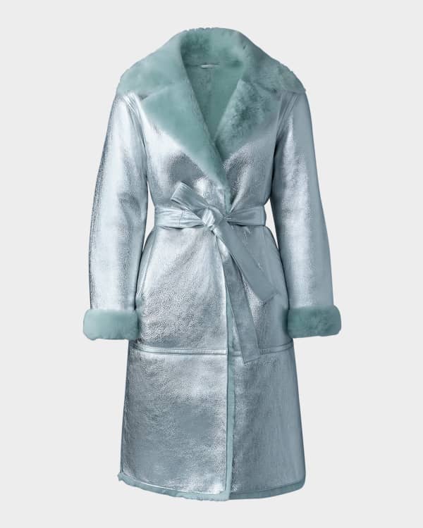 ANNE VEST Ada Shearling Top Coat Neiman Marcus
