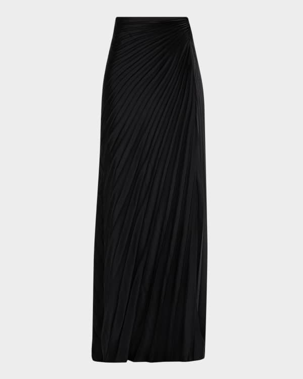 スカート TOTEME KNIT LONG SKIRT Long knit skirt straw – TOTEME