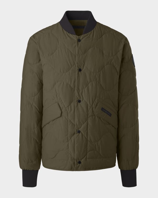 Canada Goose Men s Regeneration Chilliwack Puffer Bomber Jacket Neiman Marcus