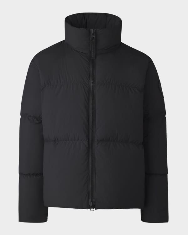 Canada Goose Men s Lodge Black Label Puffer Jacket Neiman Marcus