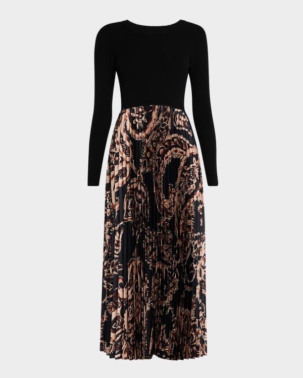 Elie tahari lisandra floral appliqué dress outlet