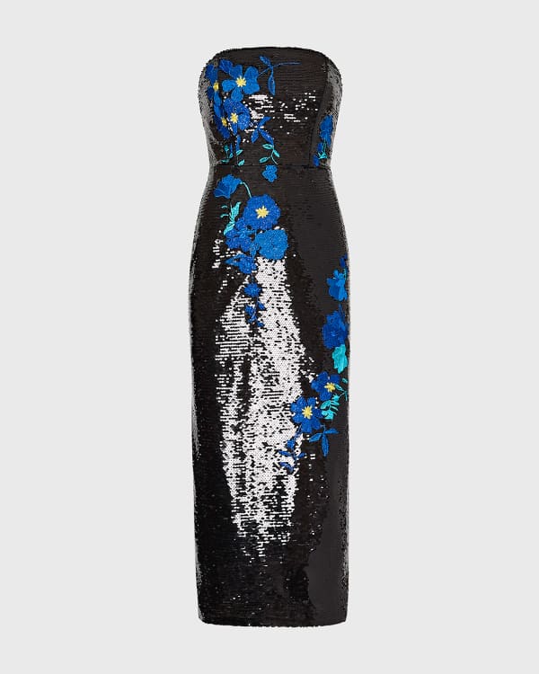 Milly Ruffle Trim One Shoulder Dress Neiman Marcus