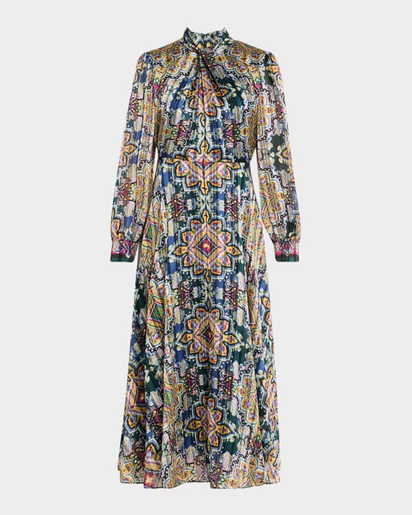 Elie Tahari Ruffle Midi Dress main image 1