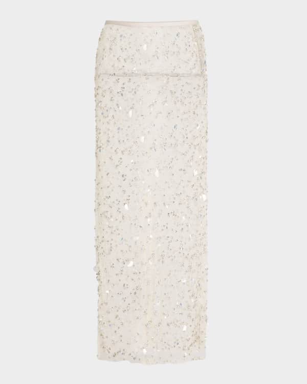 Stella McCartney Sequined Midi Skirt | Neiman Marcus