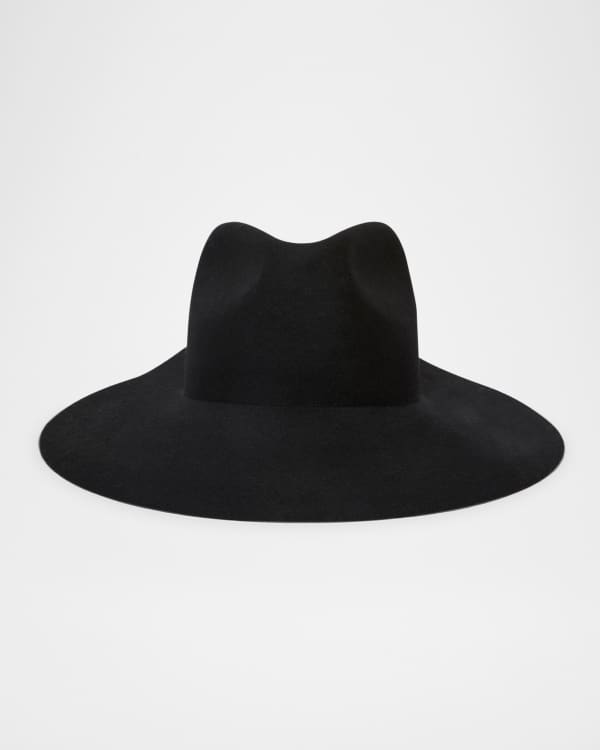 ハット Saint Laurent FW22 FEDORA (706545 3YL031000) Saint Laurent FW22 FEDORA (706545 3YL031000) (Saint Laurent