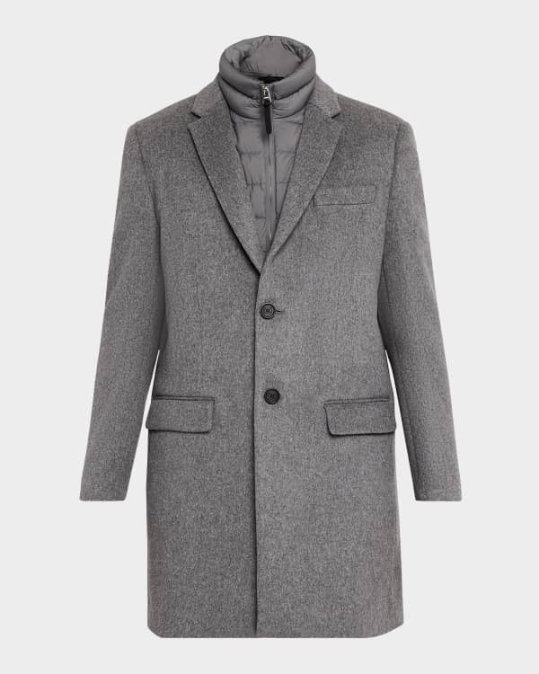 Herno bibbed topcoat deals