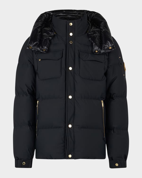 Jared Lang Men s Solid Down Puffer Jacket Neiman Marcus