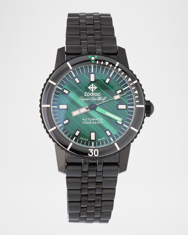 ZODIAC x Worn & Wound Men's Super Sea Wolf Compression Diver Automatic ...