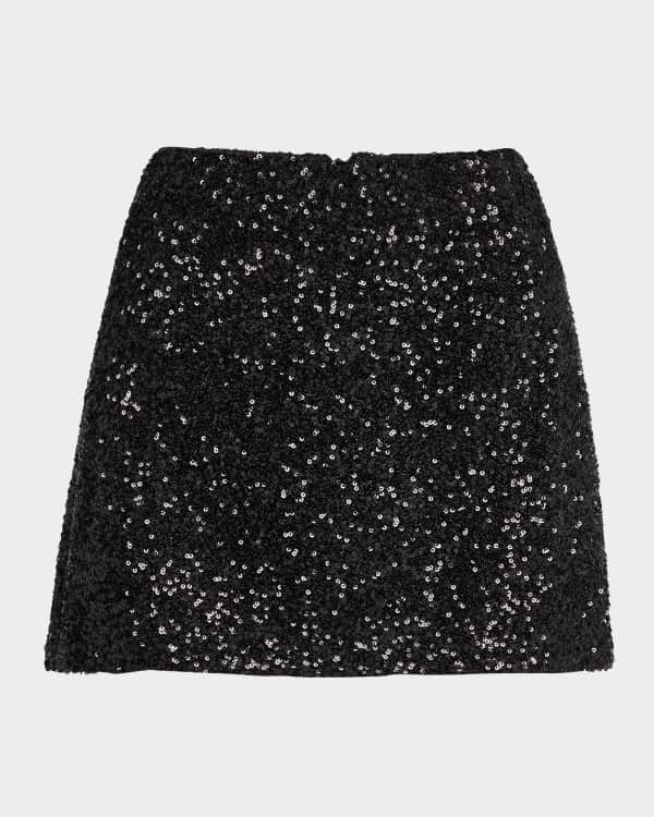 Joie black lace skirt outlet