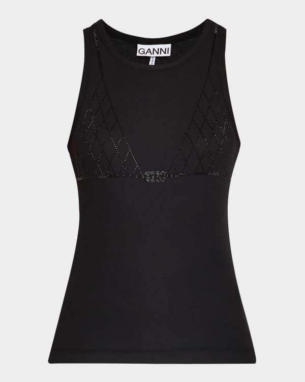 Helmut Lang Double-Layered Tank Top | Neiman Marcus
