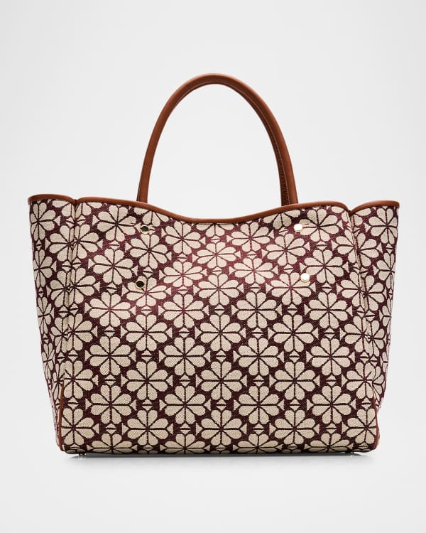 kate spade new york sam icon small flower bouquet tote bag