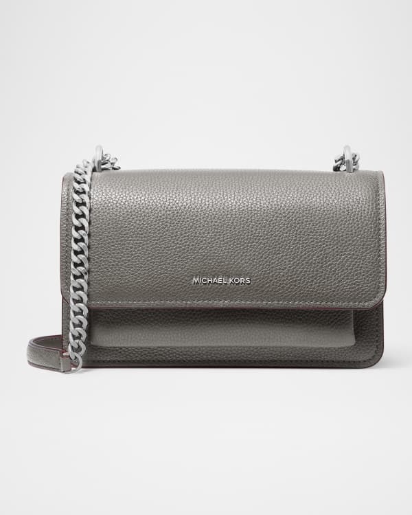Michael michael kors large gusset leather crossbody bag clearance