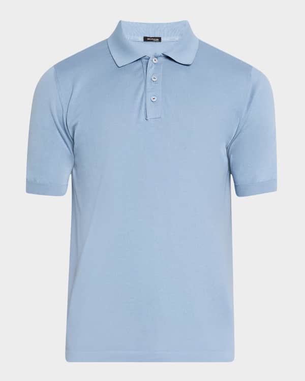 Tシャツ・カットソー Kiton Short-sleeved cotton polo shirt Kiton Short-sleeved Cotton Polo Shirt | italist