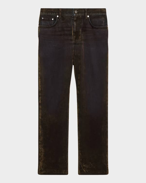 Helmut Lang Men's Inside-Out Straight-Leg Jeans | Neiman Marcus