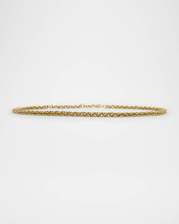 Saint Laurent YSL Chain Belt | Neiman Marcus