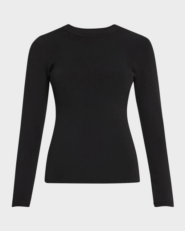 Alice + Olivia x The Beatles Delaina Long-Sleeve Crewneck