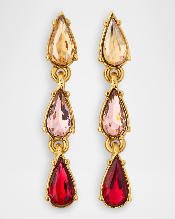 Oscar de la renta tassel earrings shop