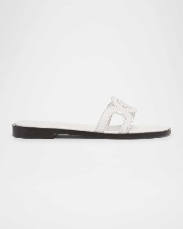 Givenchy 4G Liquid Dad Slide Sandals | Neiman Marcus