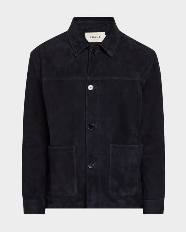 Scotch and soda suede trucker jacket sales