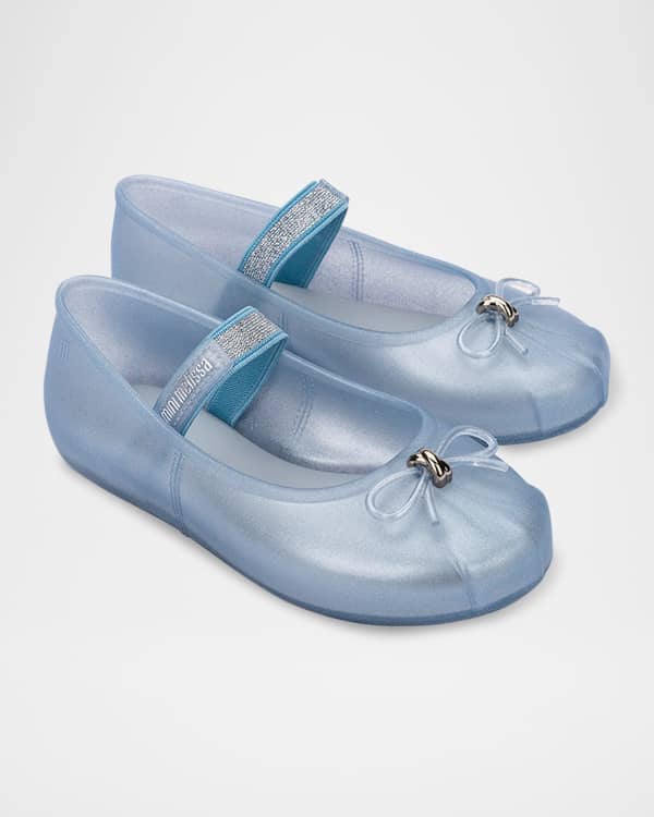 Elephantito Girls Leather Bunny Sleeper Ballet Flat Infant Toddler Neiman Marcus