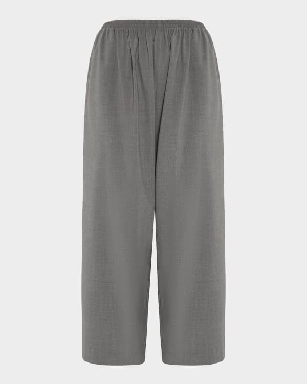 Eskandar Linen Pants Women's Size 0 (6-8) Black Side Slip