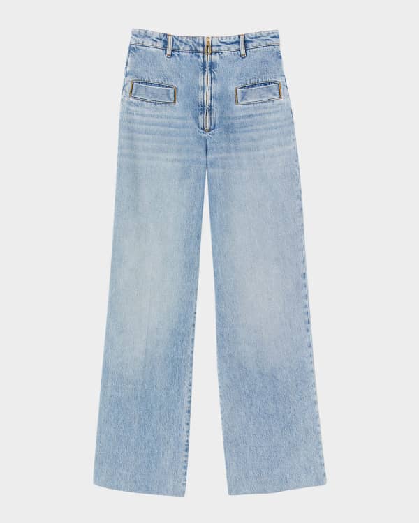 JEAN PAUL GAULTIER ゴルチェ デニム Wide-leg jeans966183 JEAN PAUL GAULTIER ゴルチェ デニム Wide-leg jeans966183