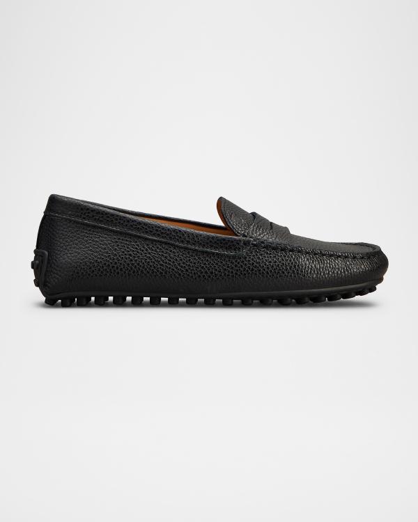 Tod\'s Black Suede penny driving Loafers s-l400.jpg main image 4