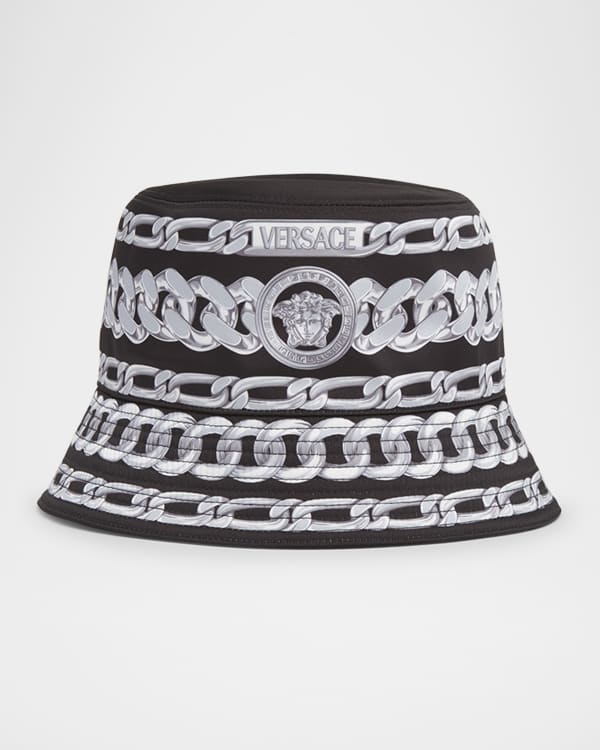 Amiri Men's Bandana Jacquard Bucket Hat | Neiman Marcus Amiri Men's Bandana Jacquard Bucket Hat | Neiman Marcus