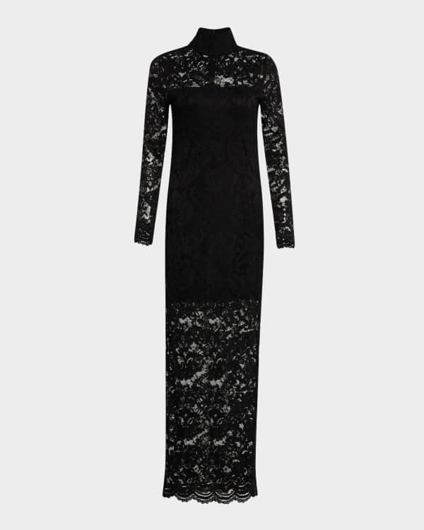 Jean Paul Gaultier Papillon Lace Up Mesh Maxi Dress Neiman Marcus