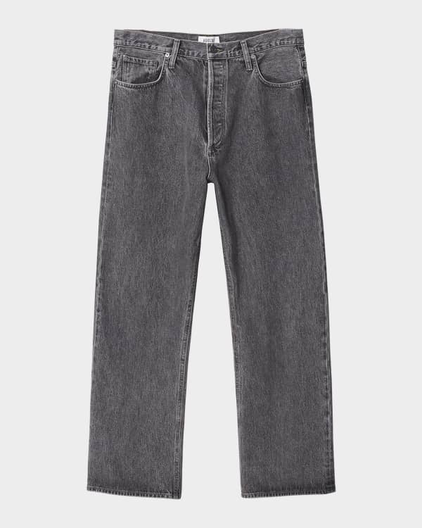 パンツ AGOLDE Merrell Slim Fit Denim Pants Black A9021C1372AXI A902 AGOLDE Merrel Mid Rise Straight in Axis - Bliss Boutiques